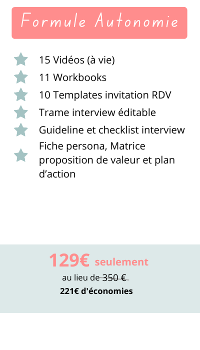 Programme etude client idéal